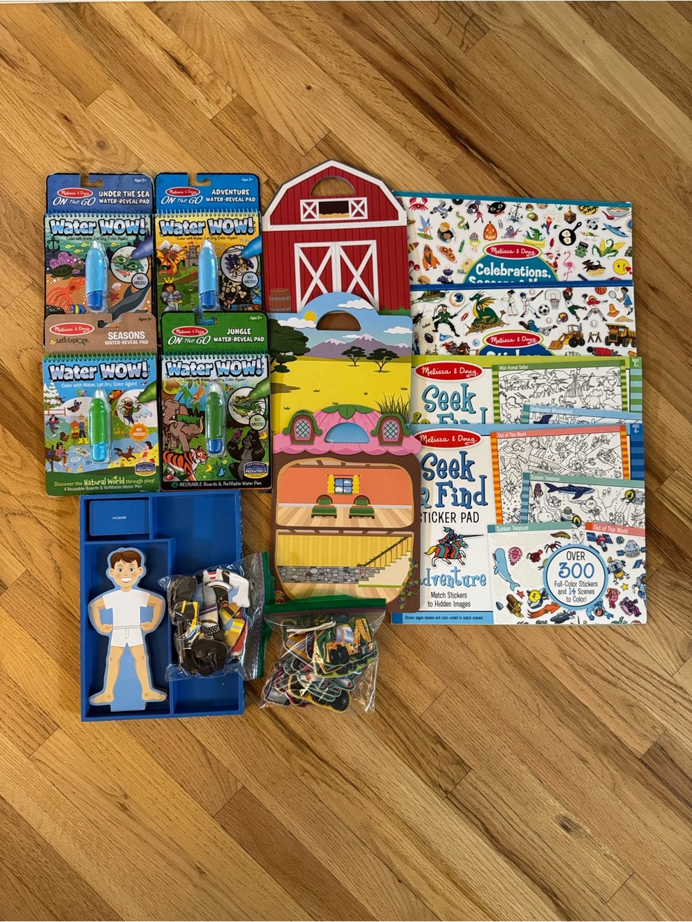 Melissa & Doug Activity & Water Wow! Travel Pack